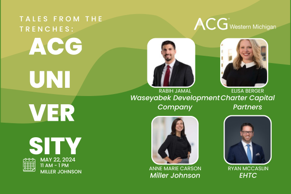 ACG University: Spring Session | ACG W. Michigan